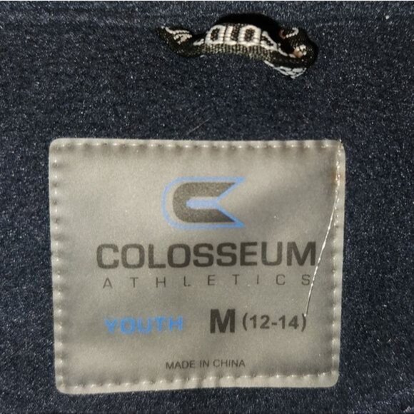 WEST VIRGINIA MOUNTAINEERS colosseum YOUTH MEDIUM 12/14 jacket preowned - Picture 5 of 11